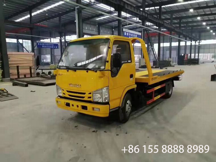 ISUZU 100P road recovery light duty rotator wrecker towing truck for sale