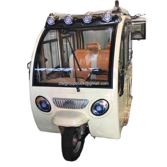 Electric Tricycle Vehicles Fully Enclosed 3 Seats DOT XX Electric Bike with Side Car 2 Wheels Trikes 3 Wheel 250cc Motorcycle