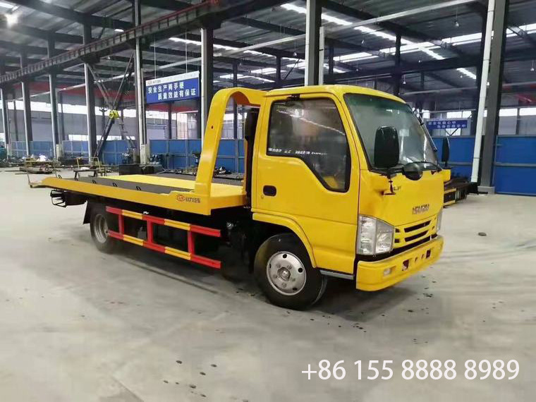 ISUZU 100P road recovery light duty rotator wrecker towing truck for sale