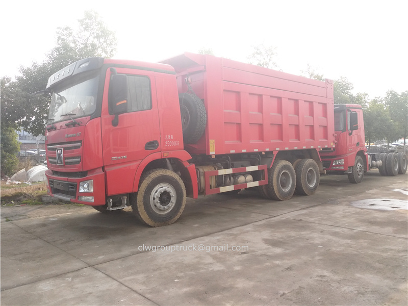 HANVAN G7 rear 8 wheel dump truck muck truck