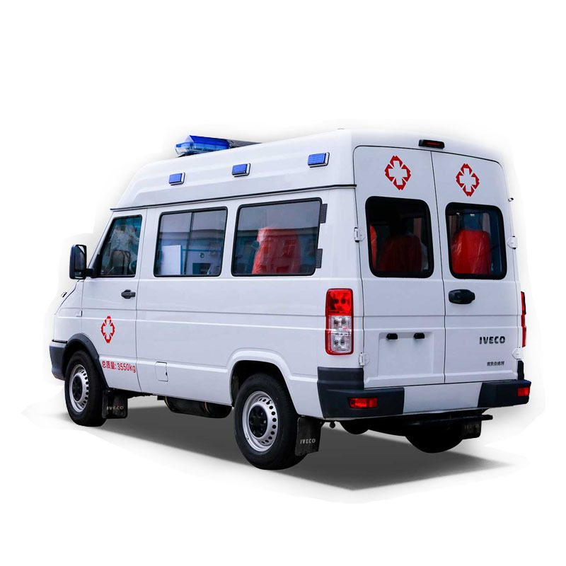 Newest equipped with complete medical equipment ambulance car