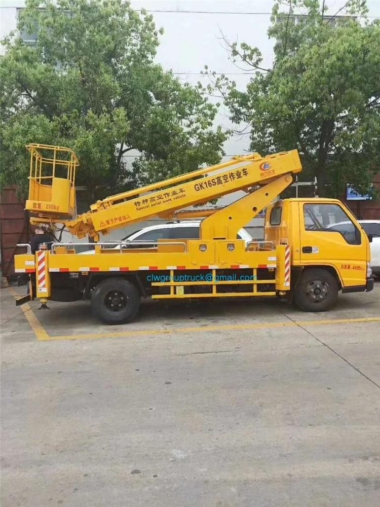 JMC 16m Aerial Platform Man Lift Truck For Sale