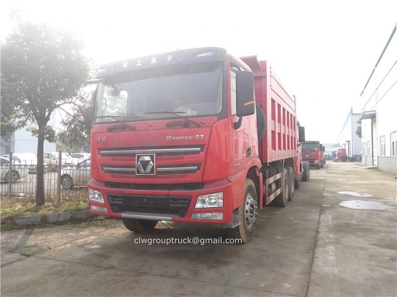 HANVAN G7 rear 8 wheel dump truck muck truck