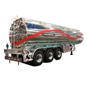 China Manufacture 3 Axle 40000L Water Trailer Tanker Semi-Truck Liquid Oil Tank Diesel Coment Fuel Tanker Semi Trailer