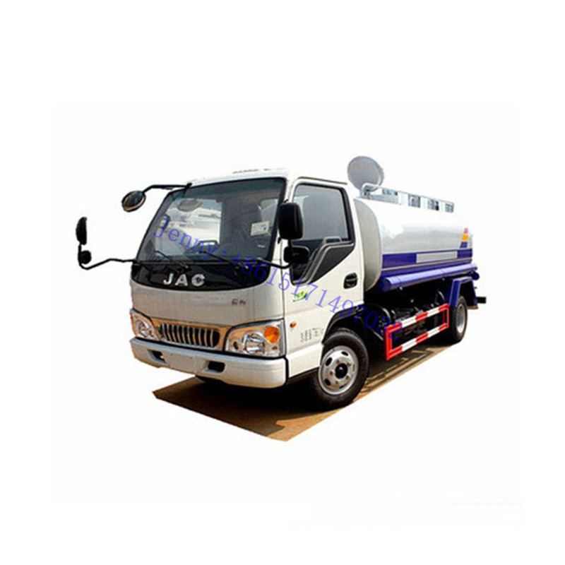 JAC  Water Tanker Bowser Sprinkler Transport Tank Truck price for sale