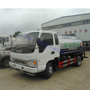 JAC  Water Tanker Bowser Sprinkler Transport Tank Truck price for sale