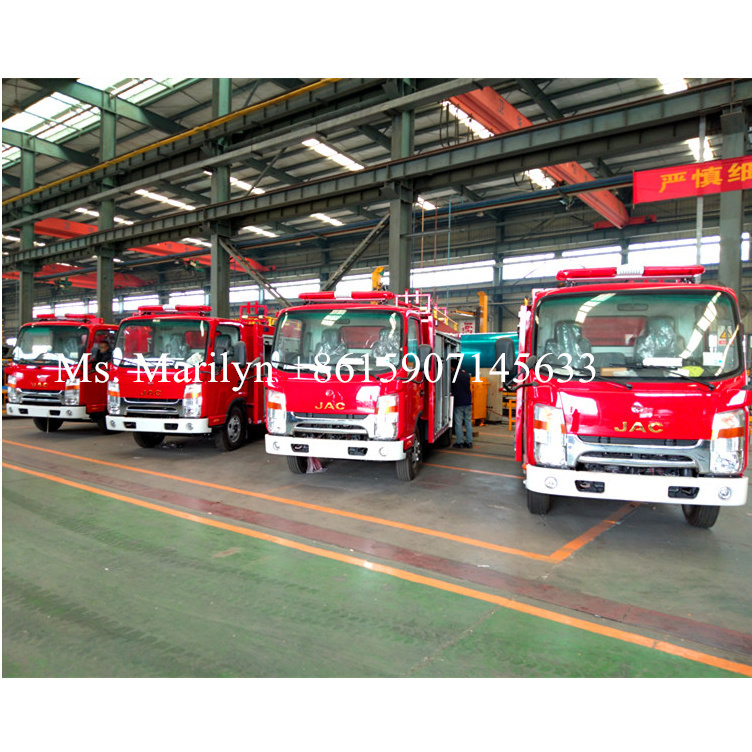 2024 JAC china fire trucks/small fire truck/fire fighting water pump truck