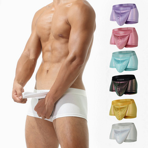 Wangjiang free sample high quality for boxer briefs mens underwear wholesale