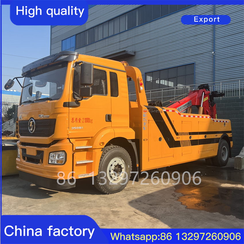 2024 year China factory 20 ton to 50 ton rotator heavy duty wrecker truck for sale body