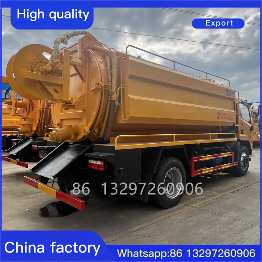 High quality  vacuum septic tank  fecal small cleaning sewage suction truck price