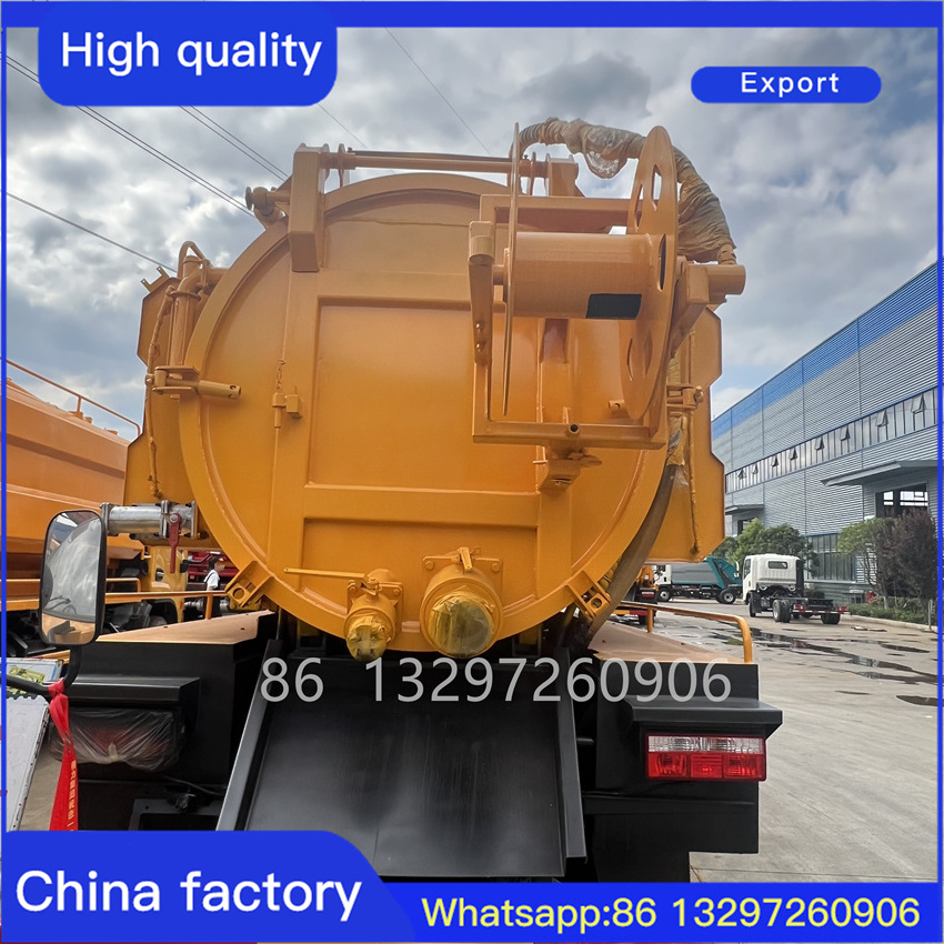 High quality  vacuum septic tank  fecal small cleaning sewage suction truck price