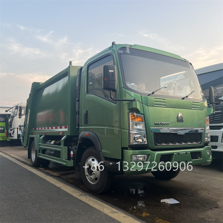 China good quality rubbish collection side load garbage compactor truck for sale in malaysia