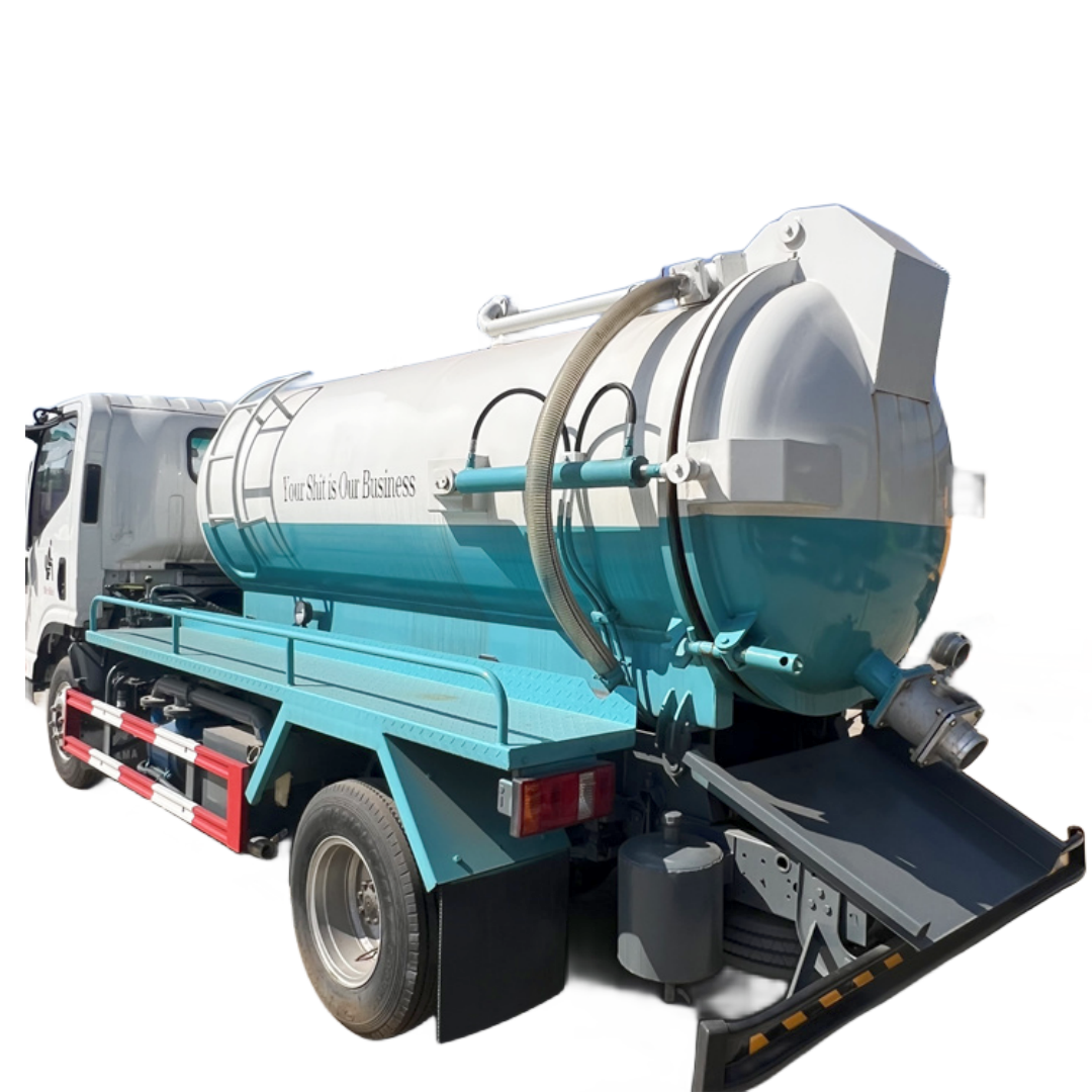 High quality factory fecal septic tank truck sewage suction tank truck ...