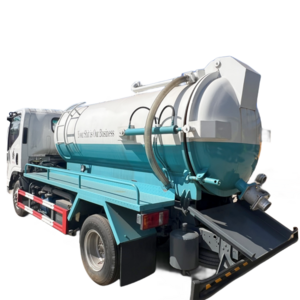 High quality factory fecal  septic tank truck sewage suction tank truck for sale