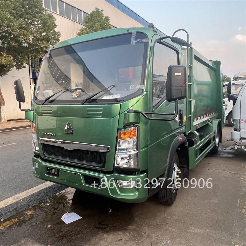 China good quality rubbish collection side load garbage compactor truck for sale in malaysia