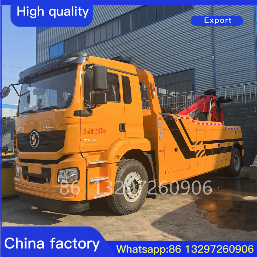 2024 year China factory 20 ton to 50 ton rotator heavy duty wrecker truck for sale body