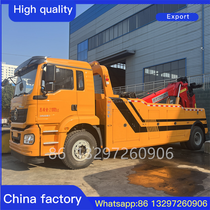 2024 year China factory 20 ton to 50 ton rotator heavy duty wrecker truck for sale body