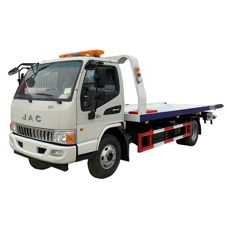 JAC 4*2 Tilt Tray Body Road Rescue Truck Light Duty Wrecker Towing Truck for Sale in Dubai