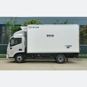 FOTON 5 Tons Refrigerator Truck Meat Vegetable Fish Fruit Transport Van Truck for Sale