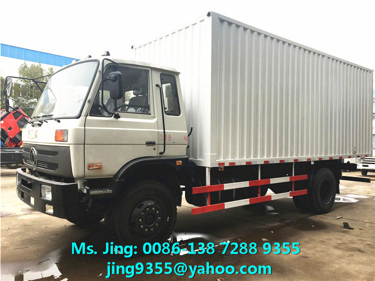 Namibia Hot Sale 6 Wheels Dongfeng 12-15 Tons Cargo Transport Van Truck