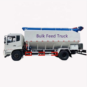 10 Tons Bulk Feed Truck DONGFENG 4*2 Bulk Feed Delivery Truck for Sale in Mongolia