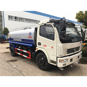 Cheap Price Dongfeng 4*2 water tanker truck, 6-7m3 used water tank truck for sale in Nigeria