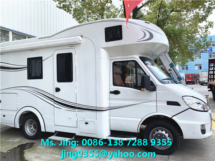 High Quality I-VECO 6 Wheels Mobile Motorhome Caravan RV Camper Car For Sale