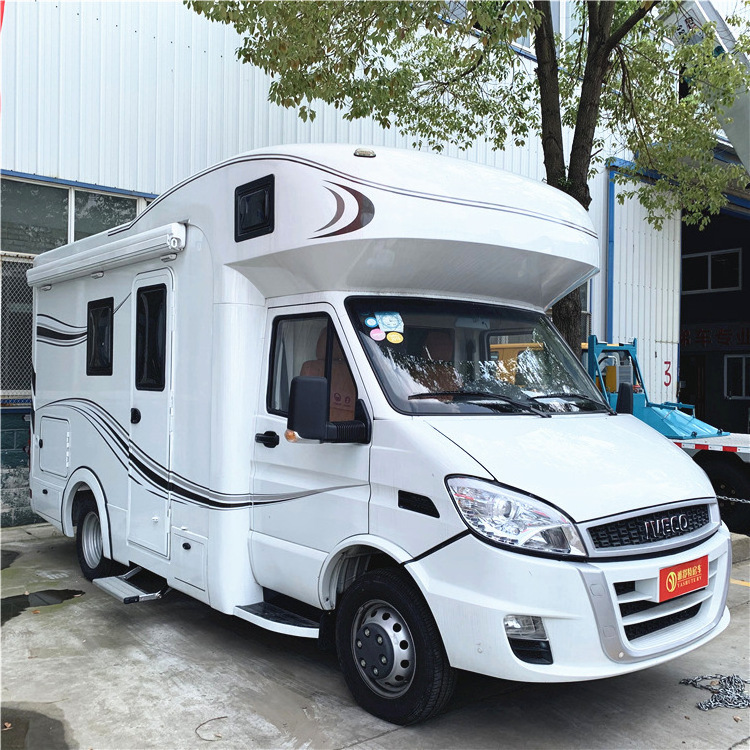 High Quality I-VECO 6 Wheels Mobile Motorhome Caravan RV Camper Car For Sale