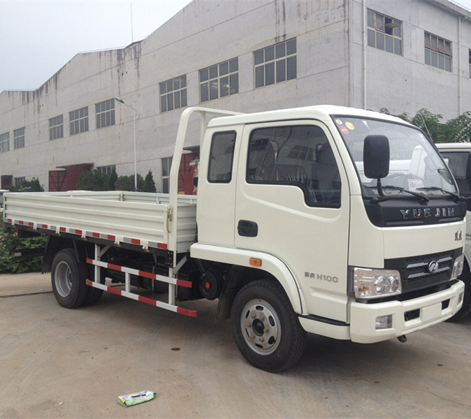 YUEJIN 5 tons cargo trucks,NJ3051 cargo truck 4200cc sale in Bolivia