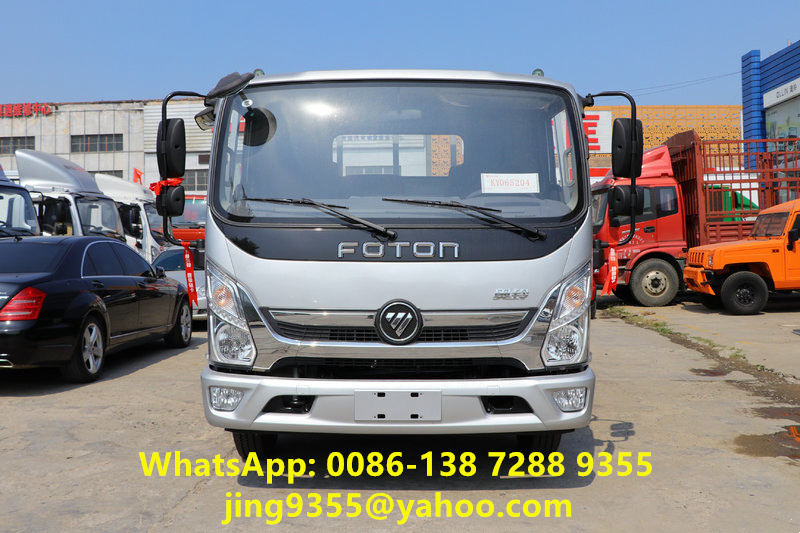 High Quality FOTON 4x2 143hp 6 Wheeler Cargo Truck 6-7 Tons Cargo Lorry Truck