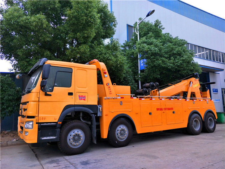 SINOTRUCK HOWO 8*4 Heavy Duty Wrecker Towing Truck for sale in Mexico