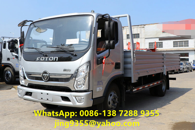 High Quality FOTON 4x2 143hp 6 Wheeler Cargo Truck 6-7 Tons Cargo Lorry Truck