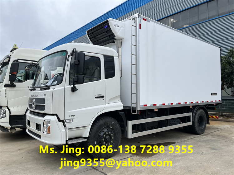 High Quality 10-12 Ton DONGFENG KR 4x2 Refrigerator Freezer Truck For Sale in Nigeria