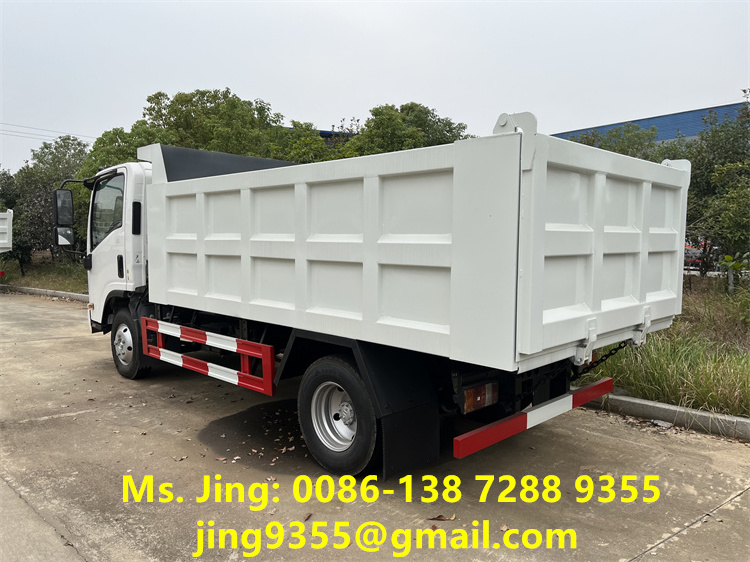 Brand New ISUZU 6 Wheels 5-6 Tons Mini Dump Truck Small Tipper Truck