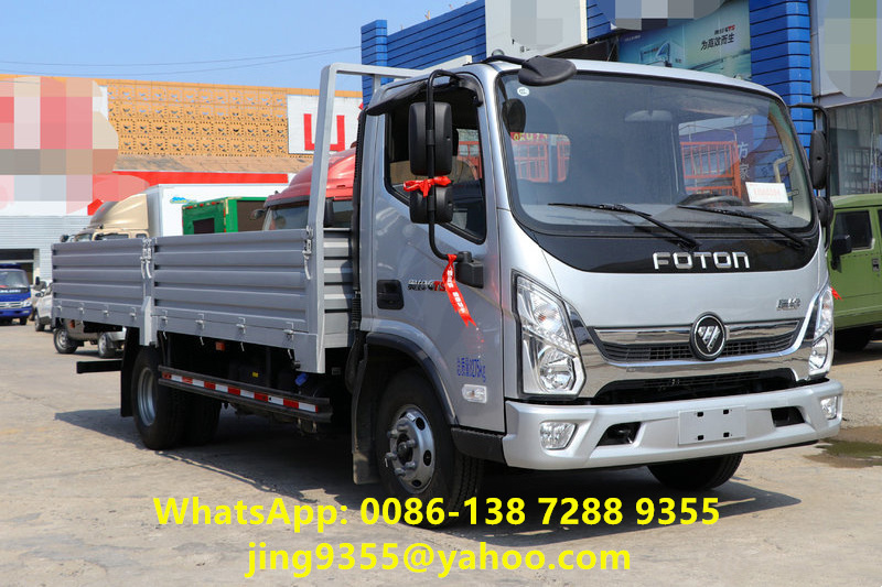 High Quality FOTON 4x2 143hp 6 Wheeler Cargo Truck 6-7 Tons Cargo Lorry Truck