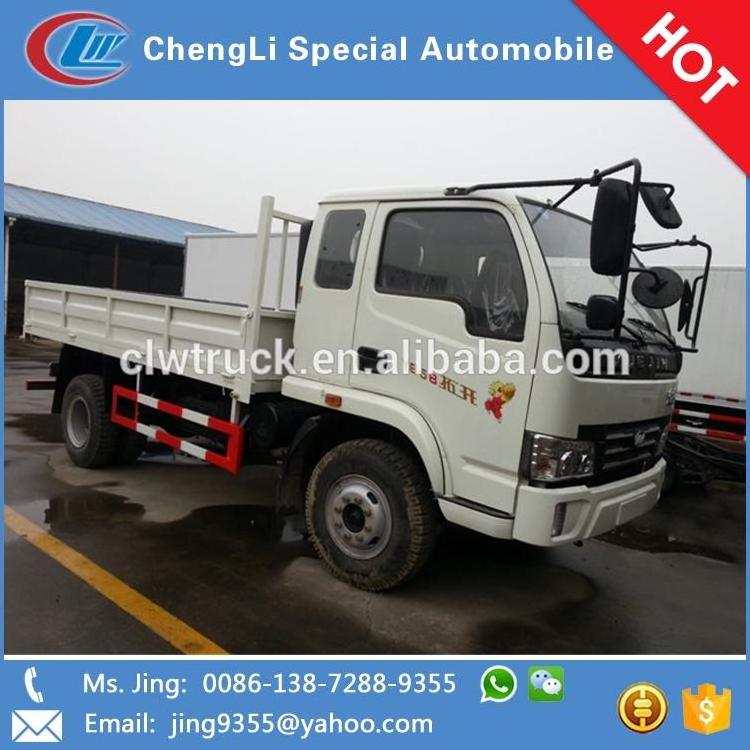 YUEJIN 5 tons cargo trucks,NJ3051 cargo truck 4200cc sale in Bolivia