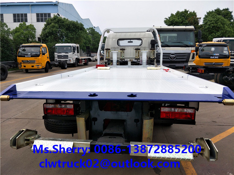 JAC 4*2 Tilt Tray Body Road Rescue Truck Light Duty Wrecker Towing Truck for Sale in Dubai