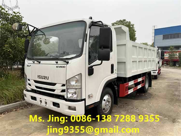 Brand New ISUZU 6 Wheels 5-6 Tons Mini Dump Truck Small Tipper Truck