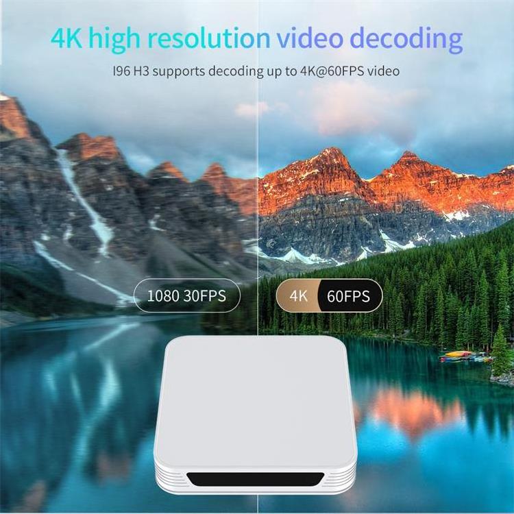 CLYTTE I96 H3 H313 Smart Tv Box 4k Hd Set Top Box 4k Android Tv Box 10.0