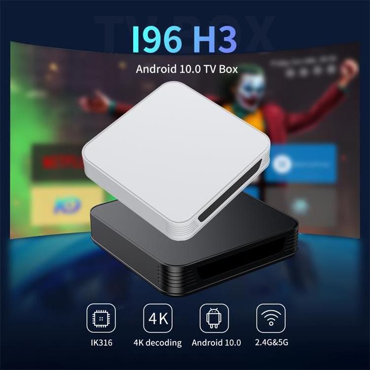 CLYTTE I96 H3 H313 Smart Tv Box 4k Hd Set Top Box 4k Android Tv Box 10.0