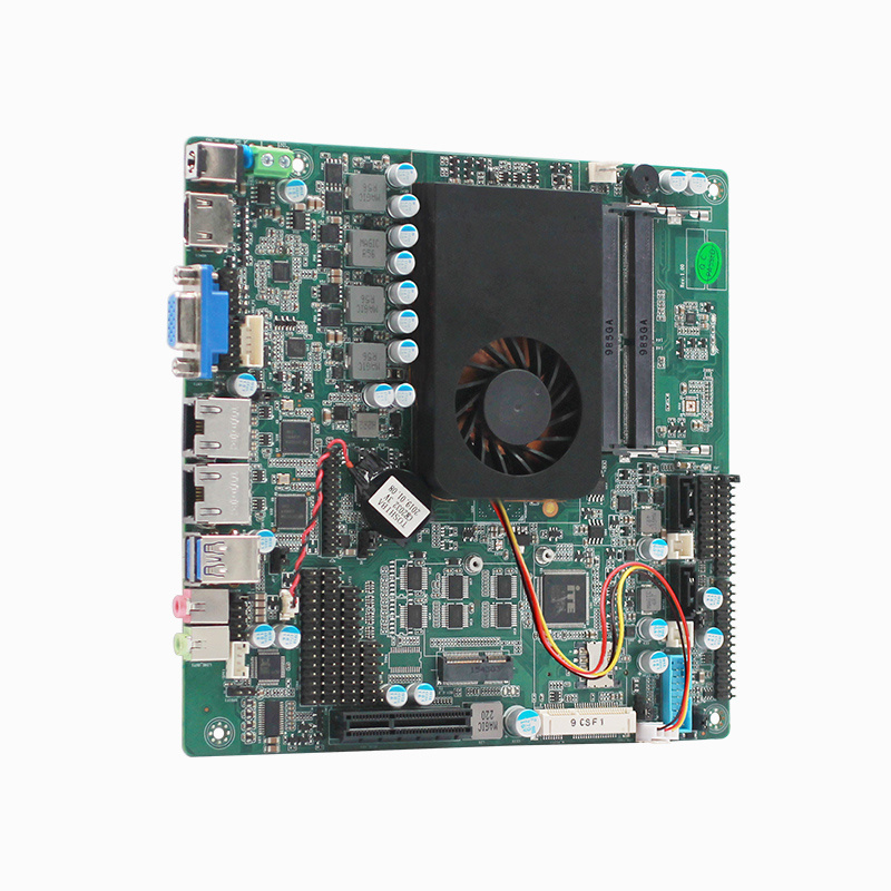 CLYTTE 17x17cm 10th Industry Mainboard Core I5 Laptop Board Comet Lake-U Dual Channel DDR4 VGA 6COM Mini ITX Server Motherboard