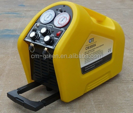 car air conditioning service machine CM3000 refrigerant gas recovery machine AC station