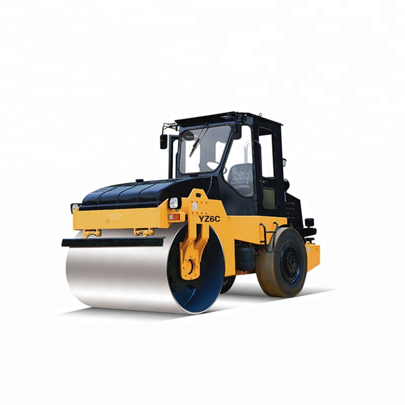 3 ton weight of vibratory road roller YZC3 double drum road roller for sale