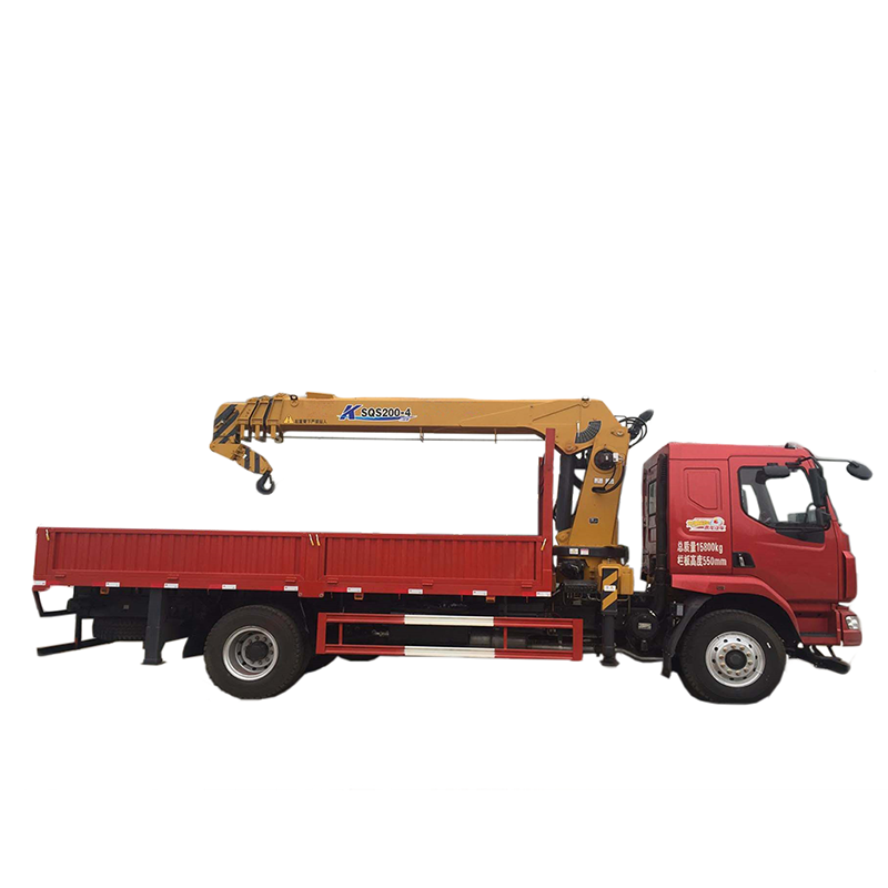 Straight Arm 2 ton Hydraulic Trailer Flatbed Truck Mounted Crane SQS200B