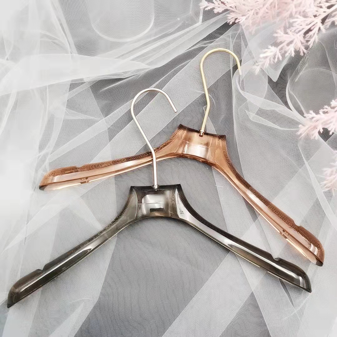 High Quality Clear Acrylic Crystal Hanger High End Fashion Hanger With Hook