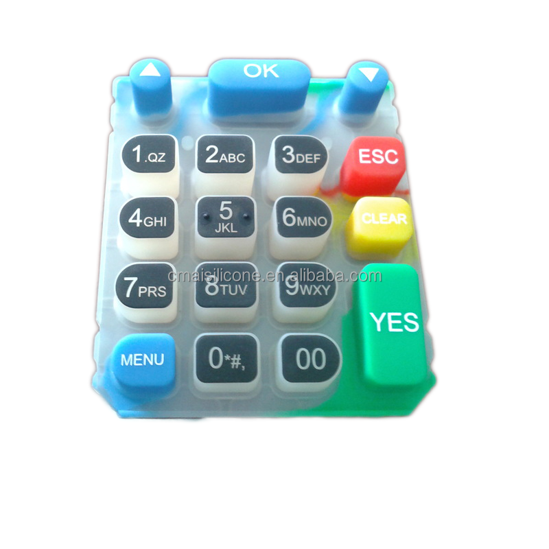 17 Years Factory Custom Flexible Button Silicon Rubber Membrane Keypad Switch