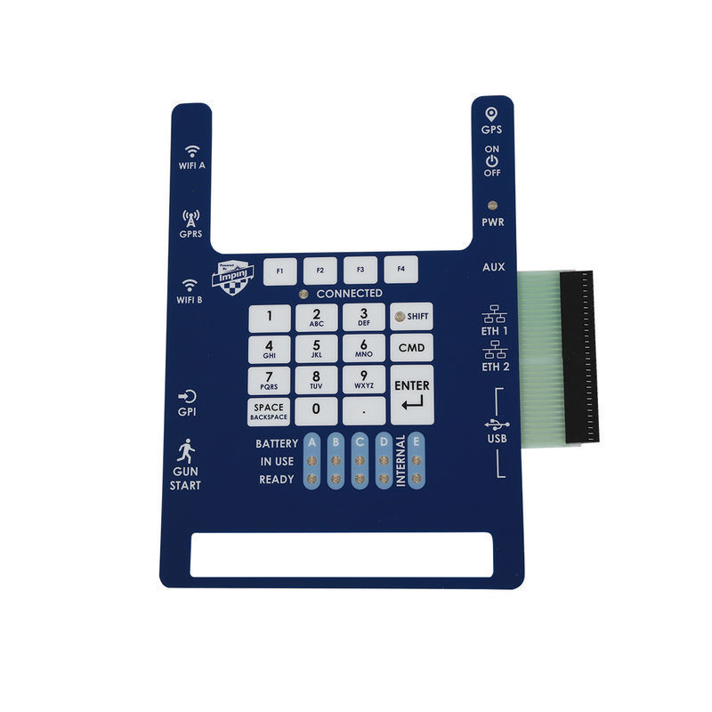 Custom Home Appliances Membrane Switch on The Graphic Overlay