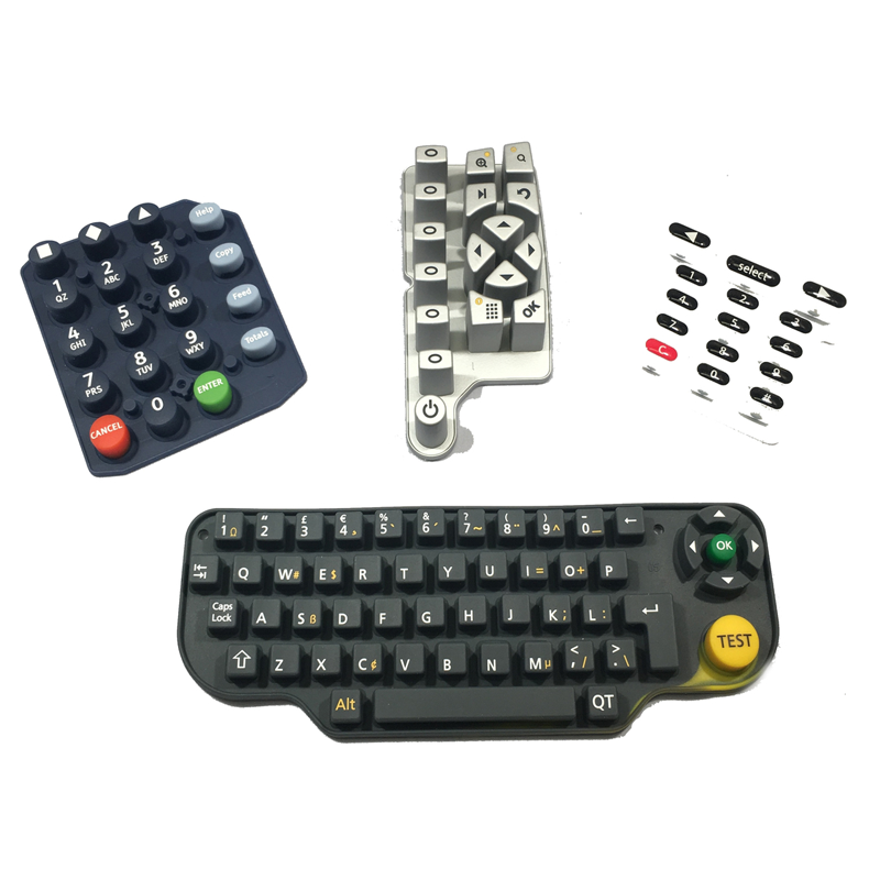 17 Years Factory Custom Flexible Button Silicon Rubber Membrane Keypad Switch