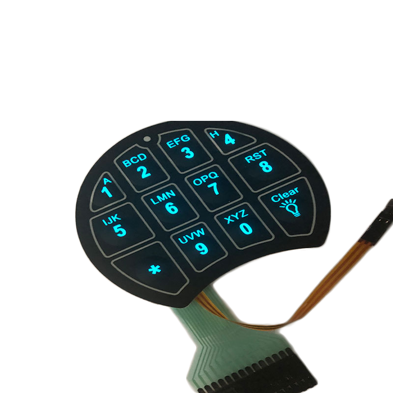 Toy Electronic Drum Flexible Film China Wholesale Membrane Switch Keypad Panel