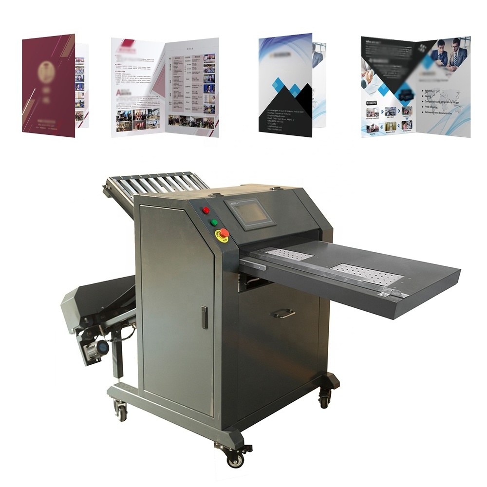 Double 100 Economic Automatic Paper Creasing and Folding Album Making Machine